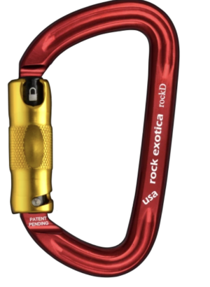 Roc Exotica rockD Twist-Lock Carabiner